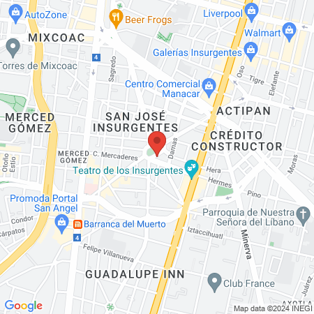 Dehesa Violante German map