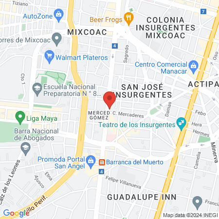 Sanatorio De La Pena map