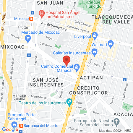 Centro Médico Especializado map