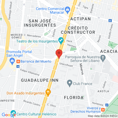 Terapia y Rehabilitación S.C. map