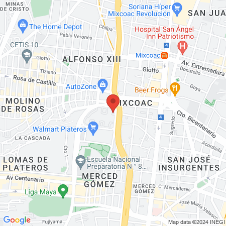 Terapia Física y Rehabilitación map