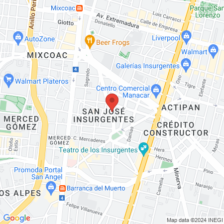 La Casita de Chuche map