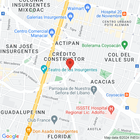 Hospital Veterinario Animal Life map