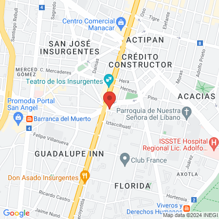 Studio Dental CDMX map