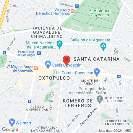 Dulce María Olvera Mazariegos map