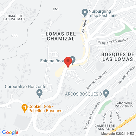 Danny del Águila Beauty Bar map