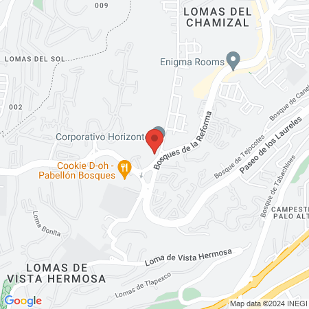 Consultorios dentales del Sector Privado map