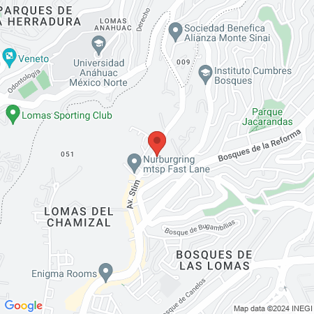 Centro Veterinario Chamizal map