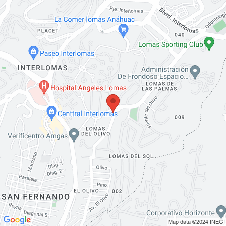 Centro Integral Canino La Lomita map