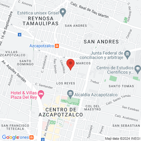 Barber Club Alemán map