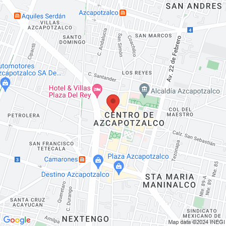 Natura Curativa Un Oasis de Salud map