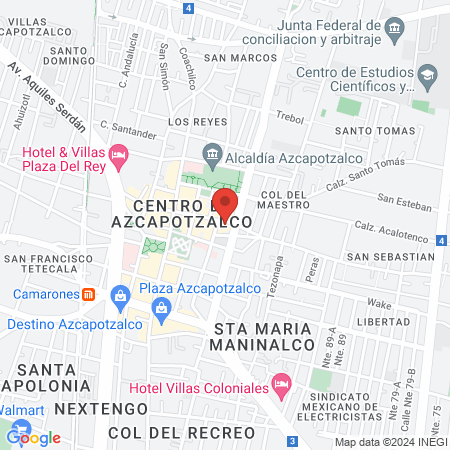 Loiero's Gym Azcapo map