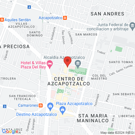 Dentista en azcapotzalco 718 map