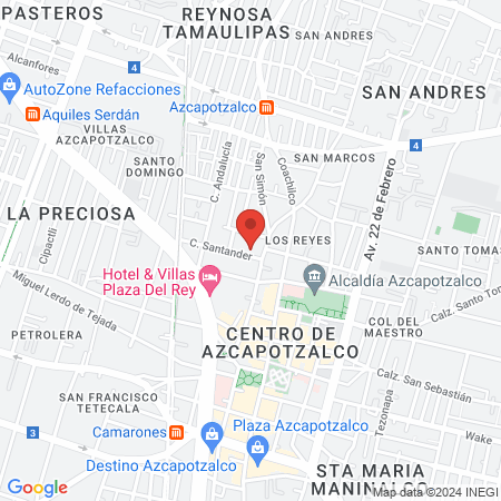 Grupo Pediatrico San Jose Insurgentes map