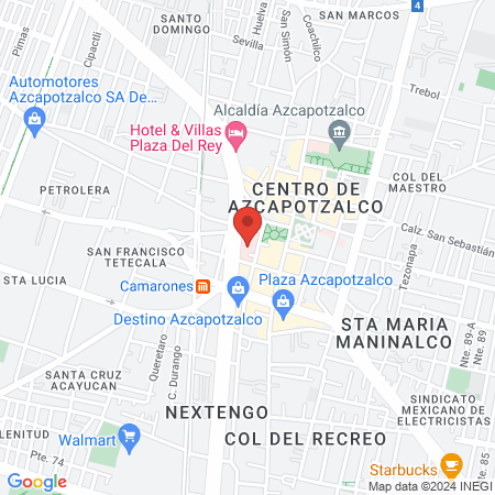Instituto Mexicano Del Seguro Social map
