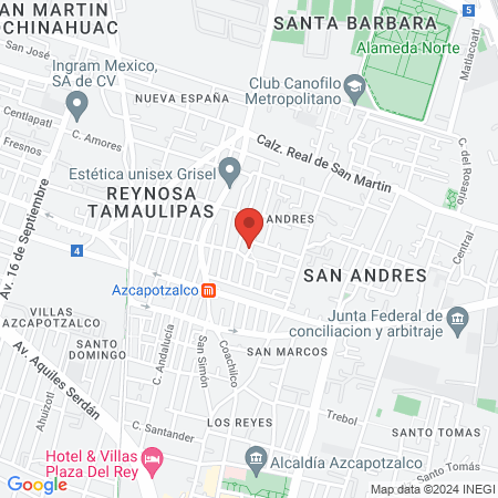 Centro de Salud T-I Reynosa map