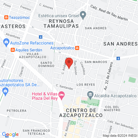 SPA STYLO PERRON map