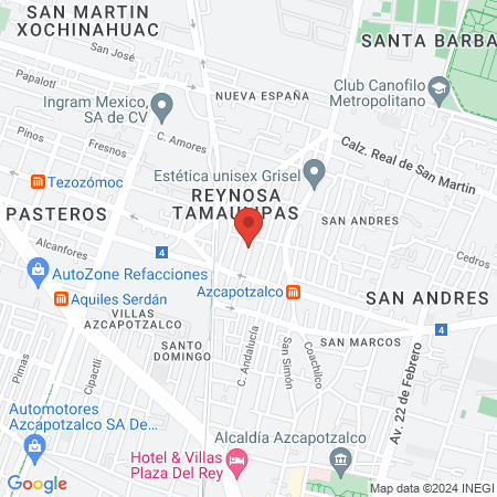 Centro Veterinario Reynosa / Estetica canina map