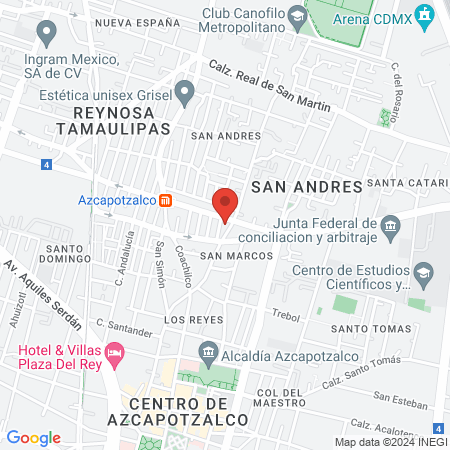 Dra. Ma. Fernanda Salinas map