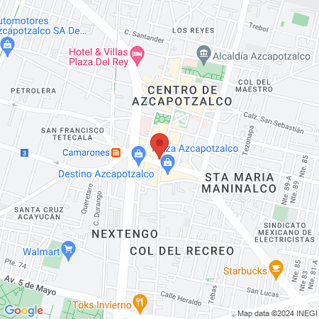 Súper Dientes - Camarones map