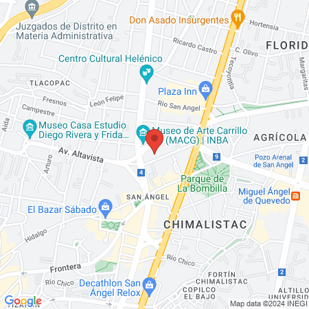 La Vita Barbershop map