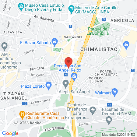 Estetica Magic Touch map