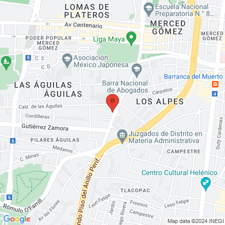 La Guarida Barbershop map