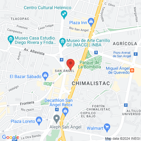 CENTRO NAAM map