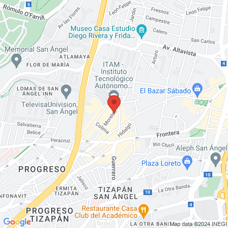 Consultorio Dental map