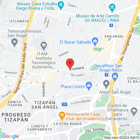 Clínica Dental FRONTERA KIDS map