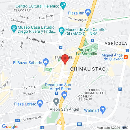 Doctor Julio Takeda Inuma map