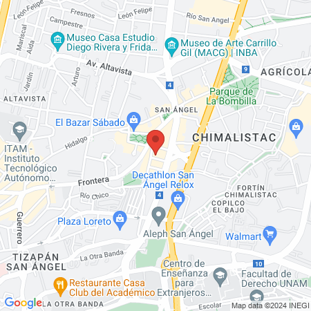 Clinica de Especilidades Medicas map