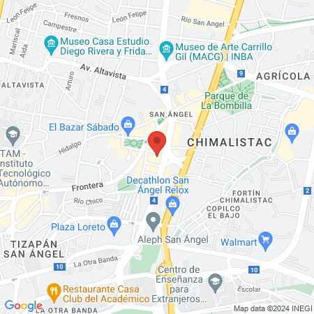 Clinica Dental San Angel map