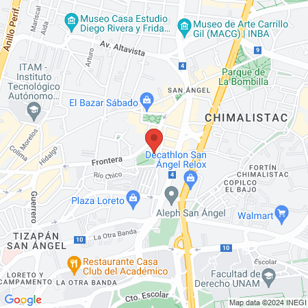 Parrilla González Susana Doctora map