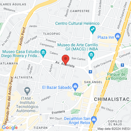 Oftalmología Integral map