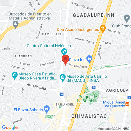 O3 Clínica Médica map