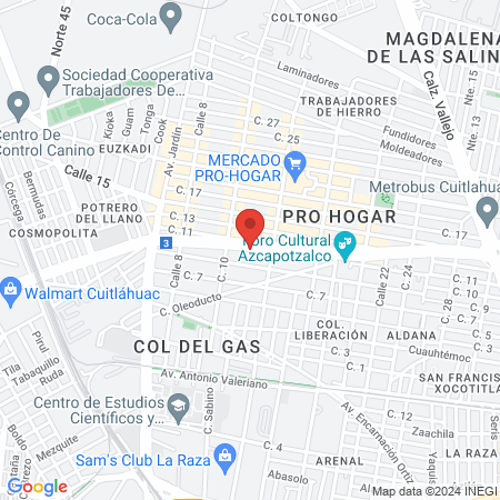 Studio 15 Beauty Bar map