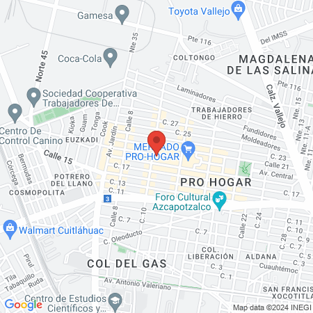 SIECLE ESTILISTAS map