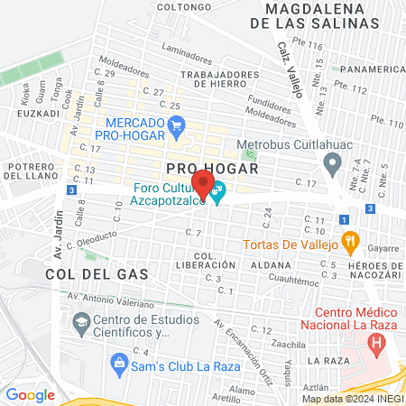 Energym FIT Center map