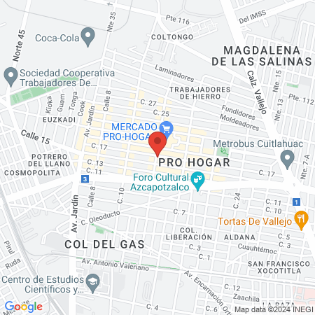 Odontólogos de Alta Especialidad map