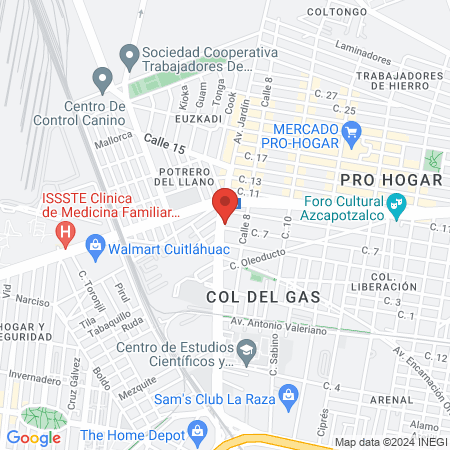 Consultorio dental Ivadent map