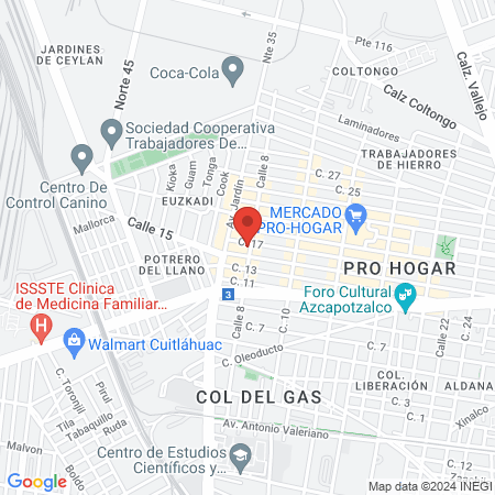 Centro Veterinario AlBra map