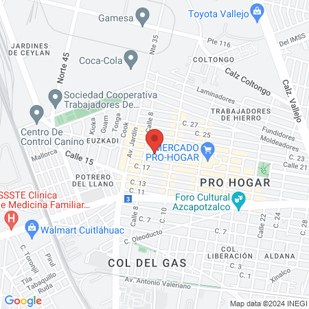 Dr FUENTES RANGEL TOMÁS map