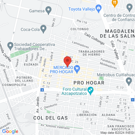 Dra Maria Del Carmen García Pantoja Médico General Ciudad de México map