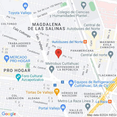 Diagnóstico Bucodental Defensores map