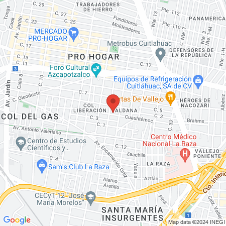 C.D. Dr. Tereso Cervera Carranza map