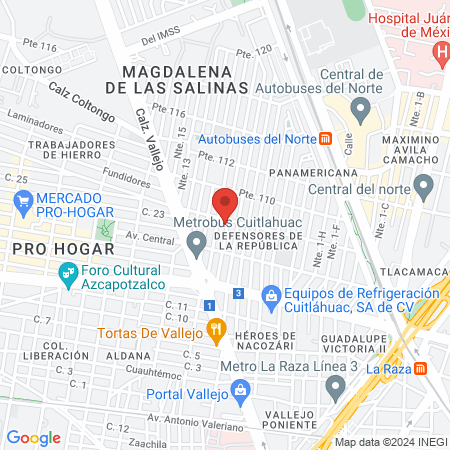 Clínica Veterinaria Luifran map