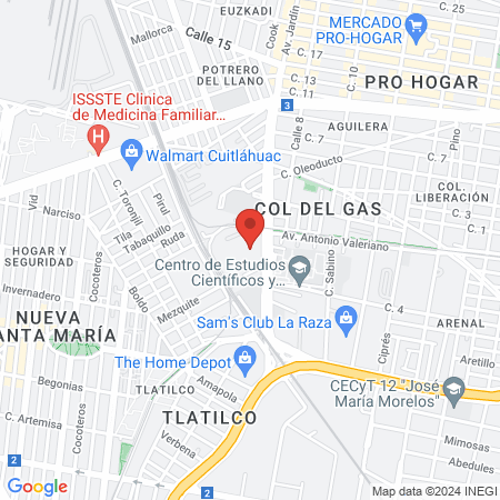 Nailkery Parque Jardín map