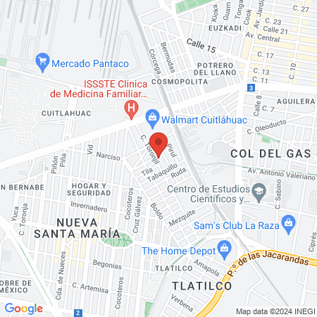 Consultorio dental De la O map