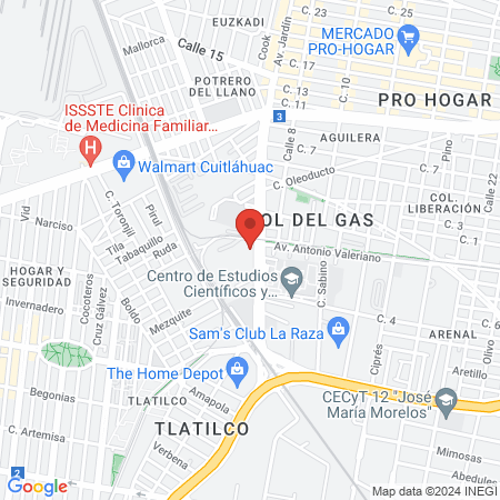 Balshé Podología map